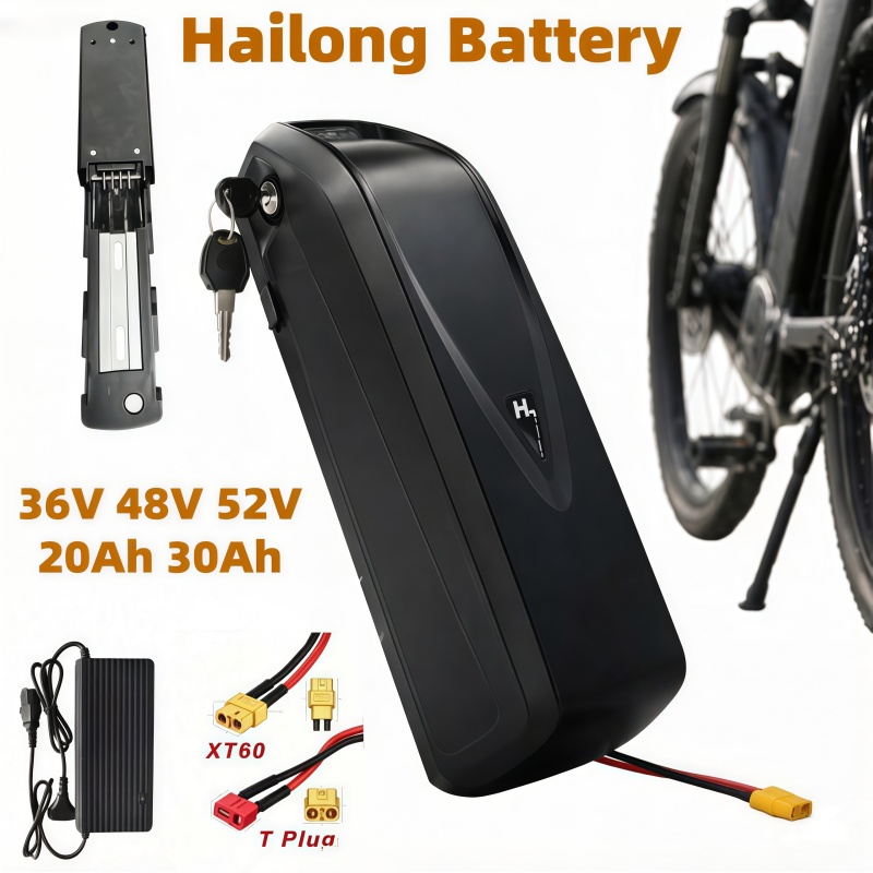 Multi-Size Ebike Battery Hailo - Ebike Battery 48V 20Ah Hailong recension och pris