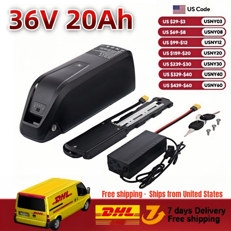 Hailong E-Bike Battery 36V 48V - Ebike Battery 48V 20Ah Hailong recension och pris